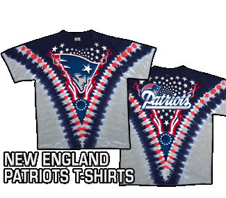 Click here to view:
NEW ENGLAND PATRIOTS T-SHIRTS