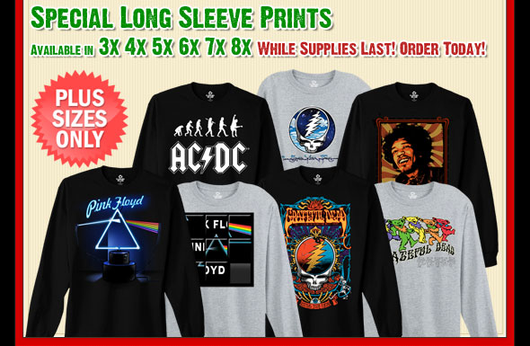 Special Long Sleeve Prints