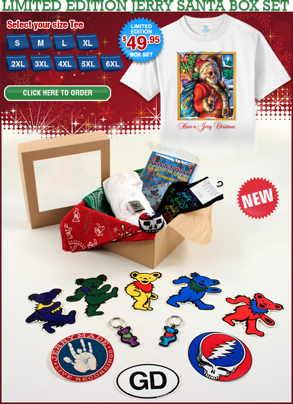 Limited Edition Jerry Santa Box Set