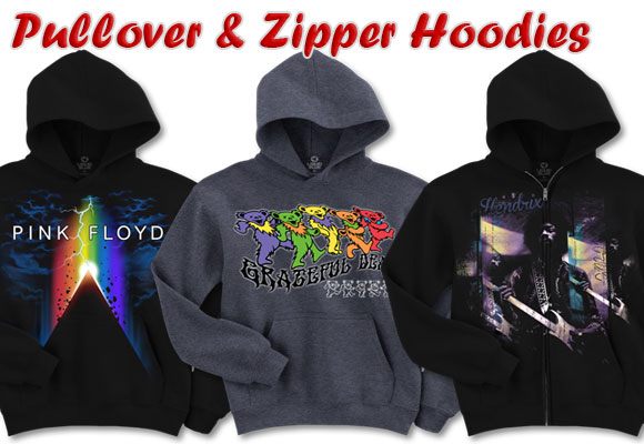 Pullover and Zipper Hoodies