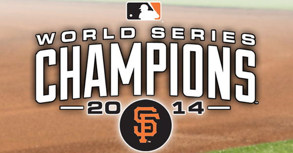 San Francisco Giants 2014 World Series Champions T-Shirt - Grey- Mediu —  TopBoy