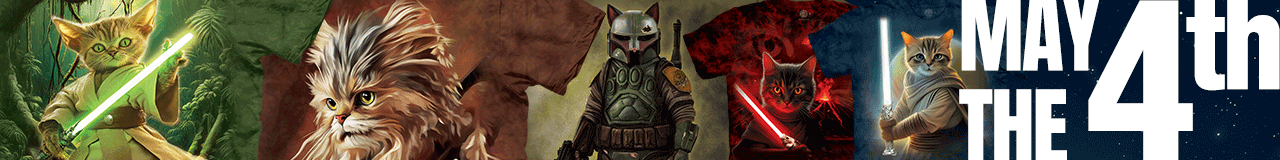 $10 OFF May The 4th Be With You (Paw Wars) T-Shirt Tie-Dye Tees