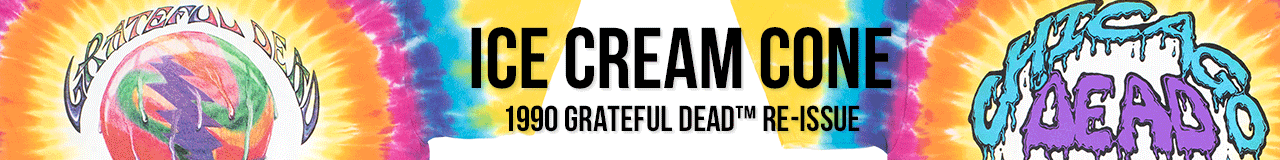 1990 Grateful Dead Ice Cream Cone Re-Issue Pre order Now