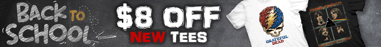 $8 OFF Weekly Specials NEW Grateful Dead Steal Your Bones & Roses, NEW Floyd, Hendrix & more