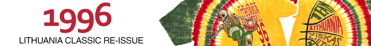 1996 Lithuania DRIVIN' Tie-Dye returns! 