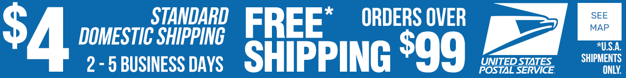 $4/$8 Fast Shipping & FREE Shipping over $99