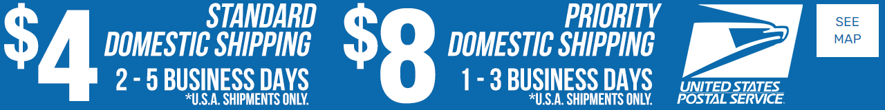 $4/$8 Fast Shipping & FREE Shipping over $99