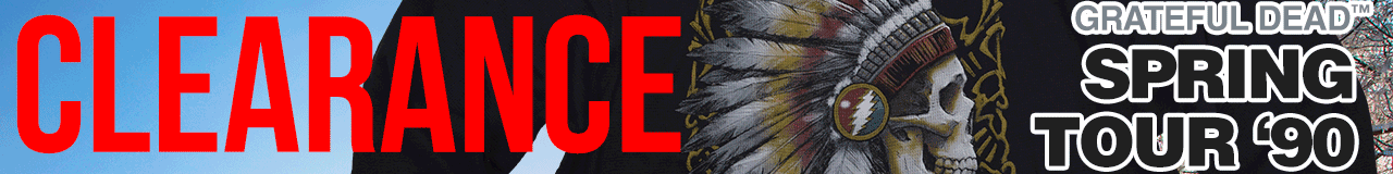 Clearance Grateful Dead™ Long Sleeve Thermal on-sale from $20 reg. $34 sizes M-2XL 