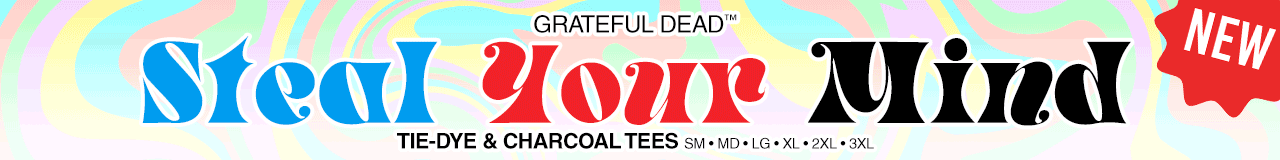 NEW Grateful Dead Steal Your Mind Tie-Dye & Tee