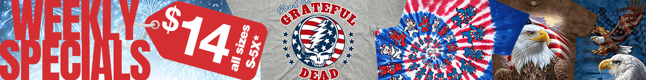 $14 4th of July Tees and more All Sizes!