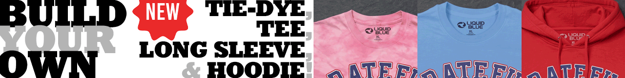 NEW Grateful Dead™ Wide And High Build Your Own 4th Of July Tie-Dye, Tee, Long Sleeve & Hoodie 