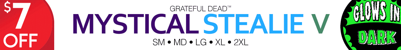 $7 OFF NEW Grateful Dead 