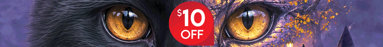 $10 OFF NEW 8 New Spooky SpiritScape Designs Look Deeper