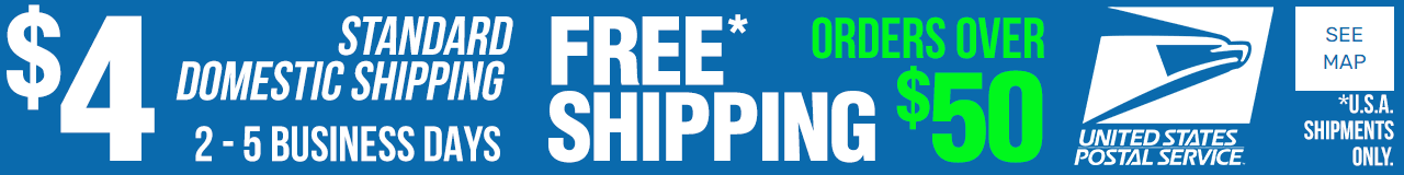 $4/$8 Fast Shipping & FREE Shipping over $50