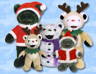 Browse our Grateful Dead Holiday Bears